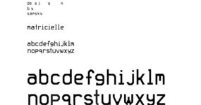 Police de caractère – Typographie