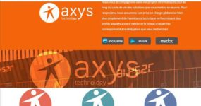 Design de site web – Axys